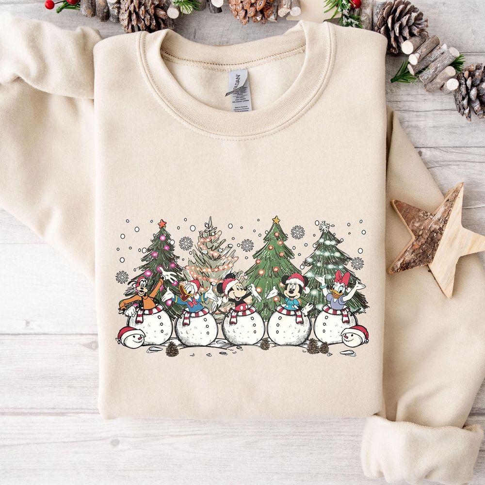 Disney Christmas Tree Snow Apparel