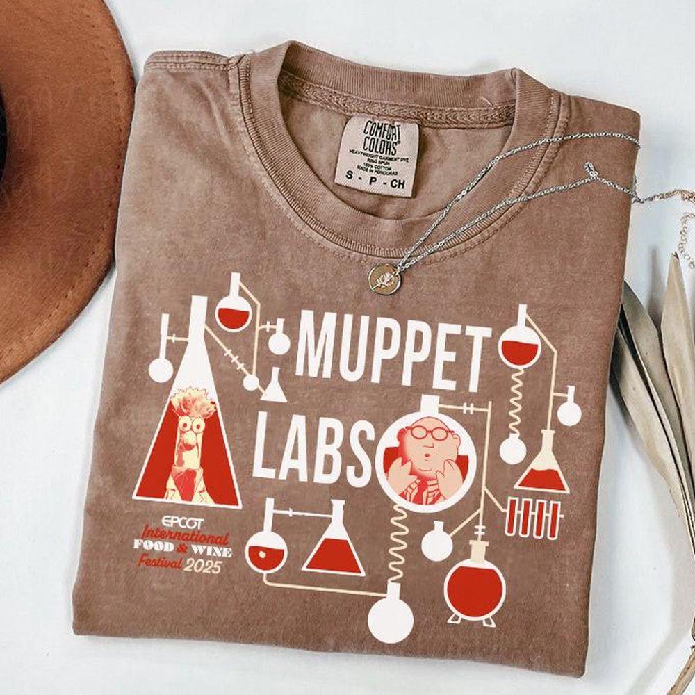 Disney Epcot Food Wine Festival 2025 Muppet Labs Apparel