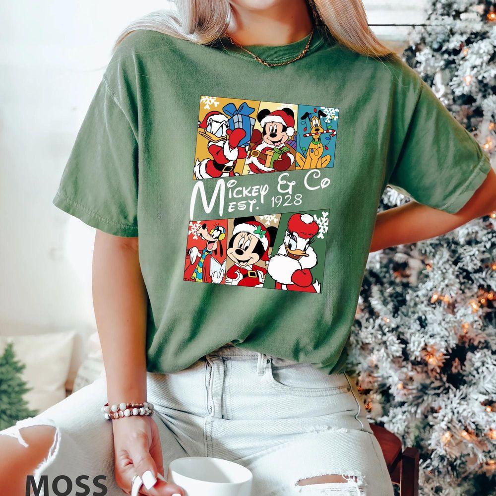 Disney Mickey Friends Christmas Shirt