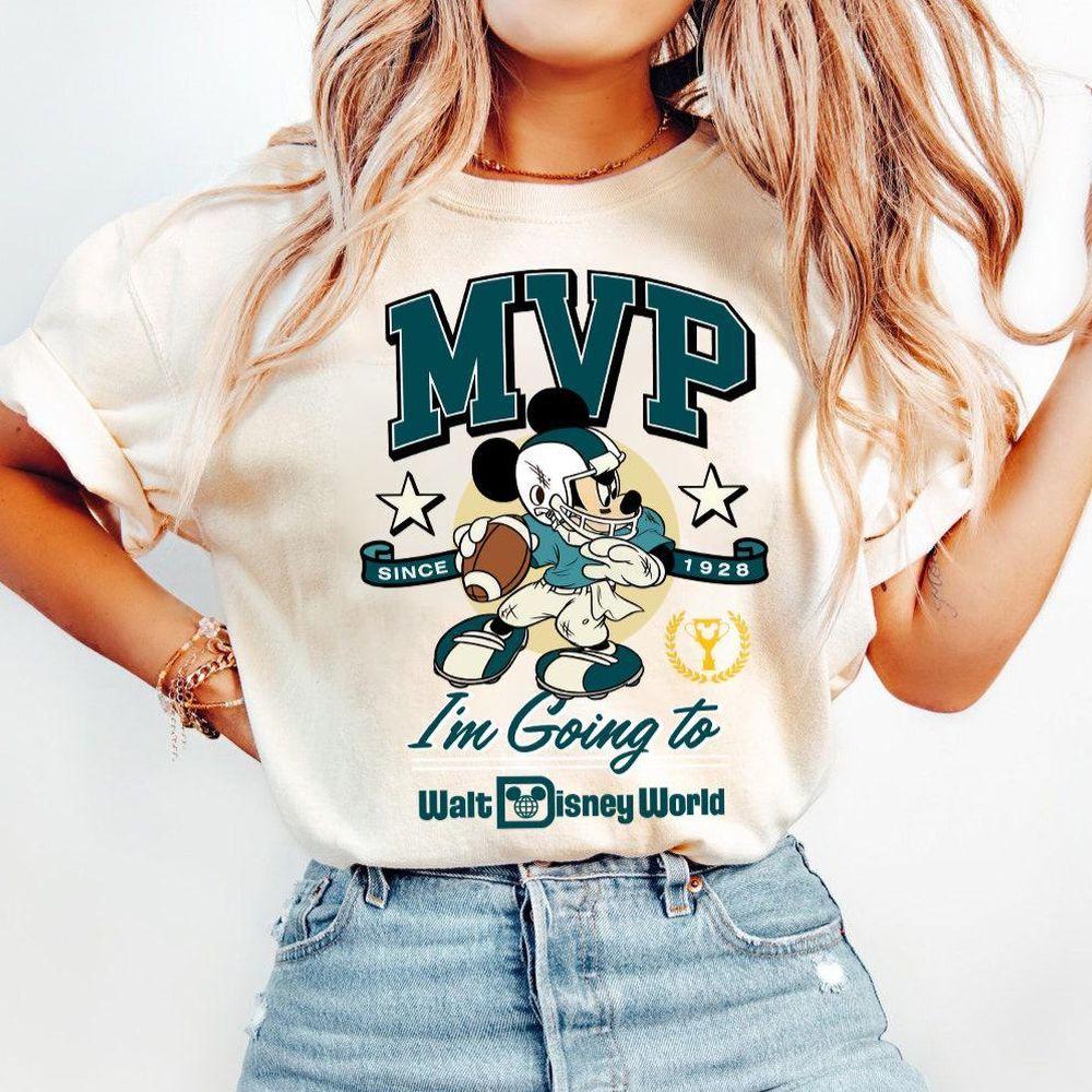 Disney Mickey Mouse Mvp Football Shirt