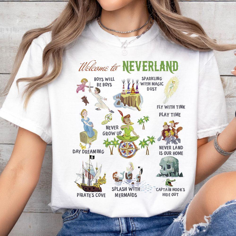 Disney Peter Pan Welcome To Neverland Merch
