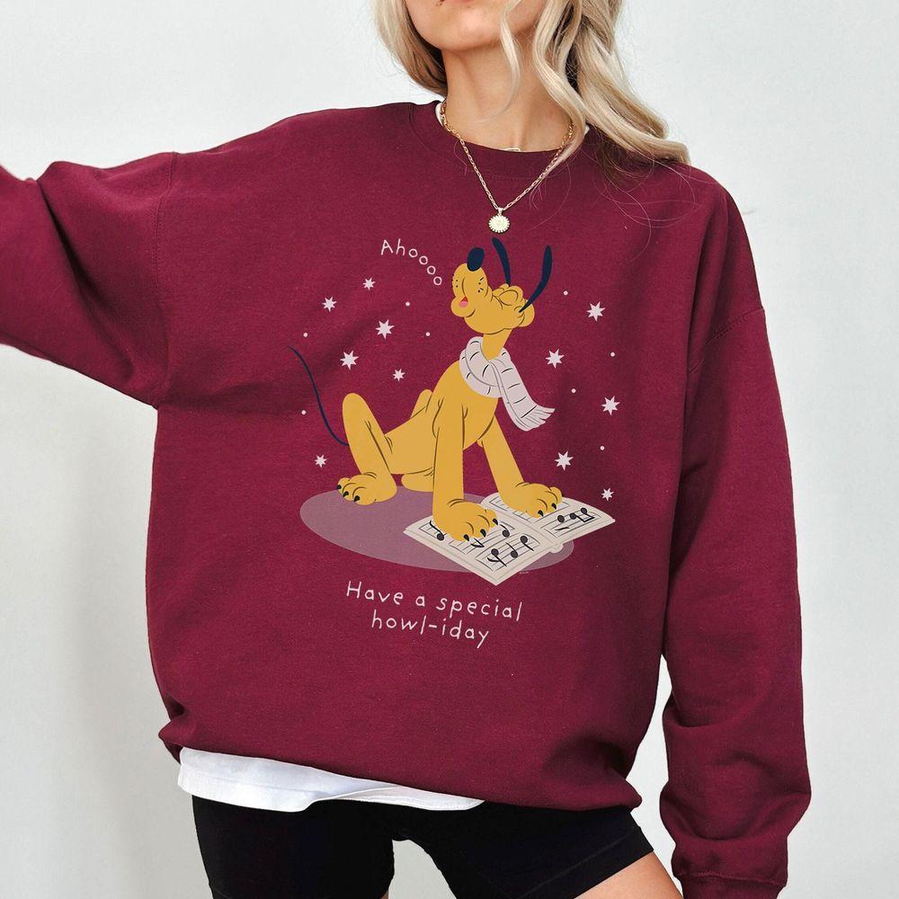 Disney Pluto Holiday Christmas Have A Special Howliday Apparel