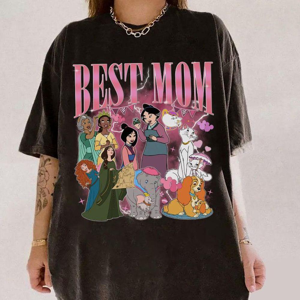 Disney Princess Mothers Day Best Mom Bootleg Merch