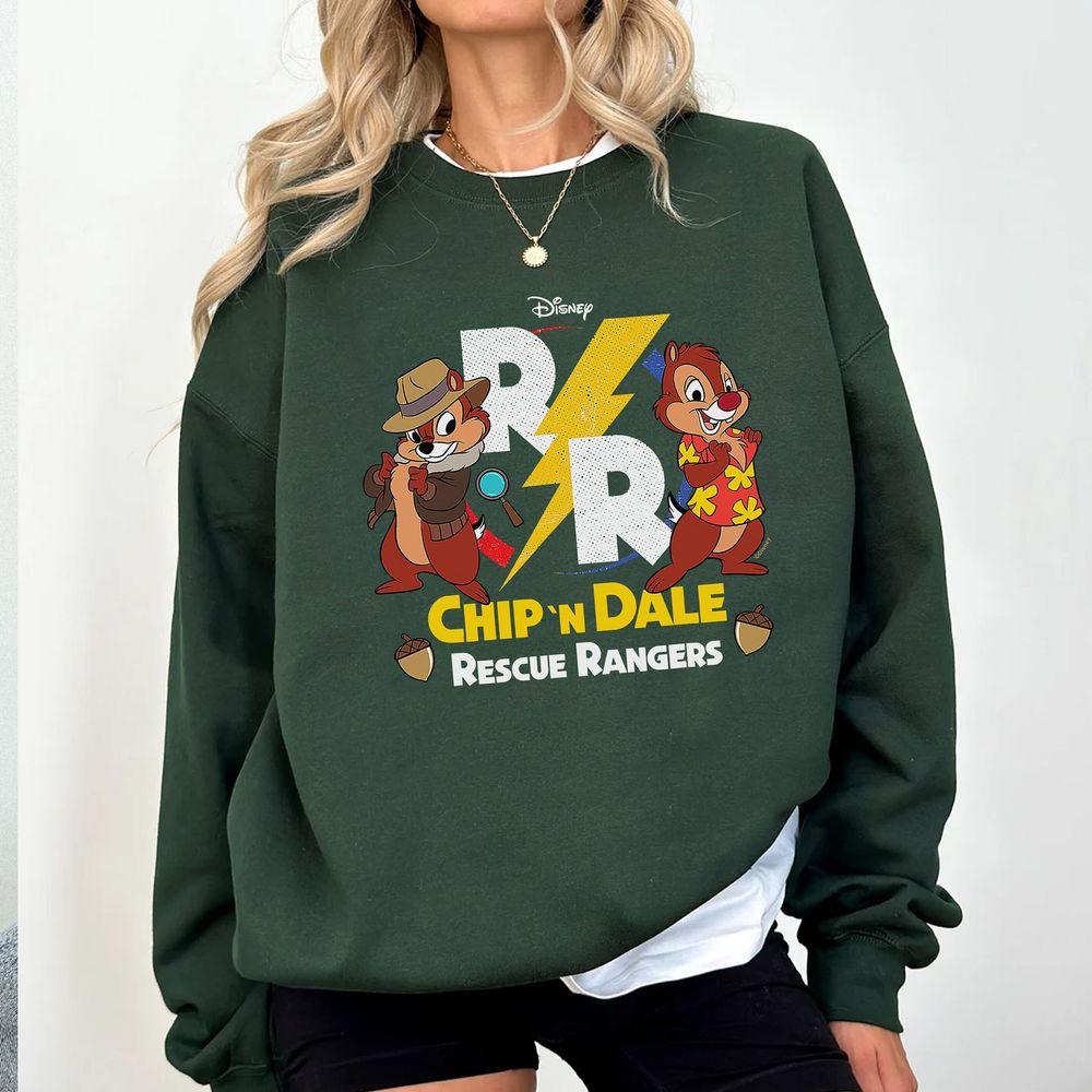 Disney Retro Chip N Dale Rescue Rangers Design Merch
