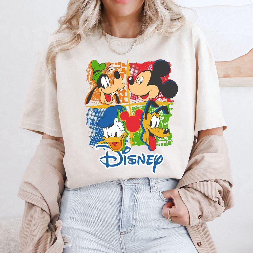 Disney Retro Mickey And Friends Merch
