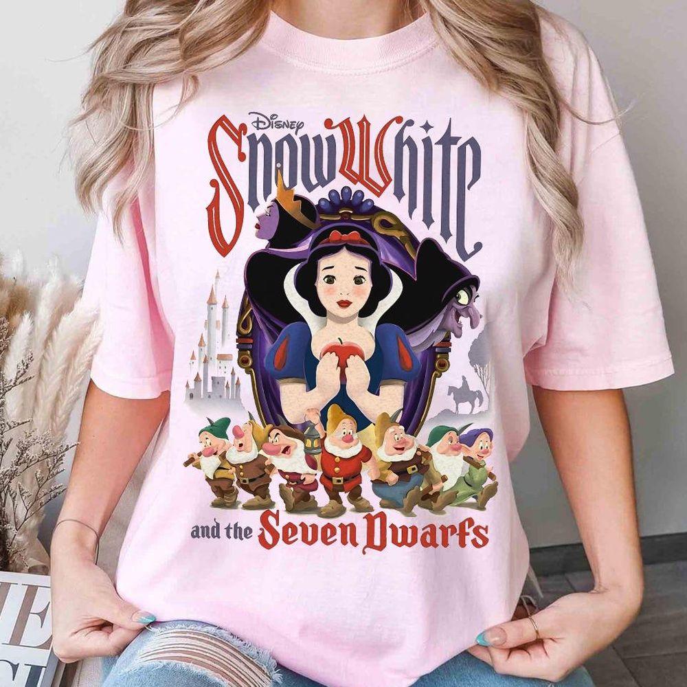 Disney Snow White And Seven Dwarfs Movie 2025 Vintage Merch