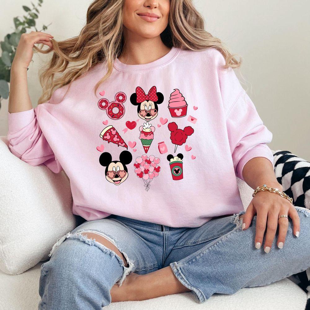 Disney Valentine Snacks Shirt