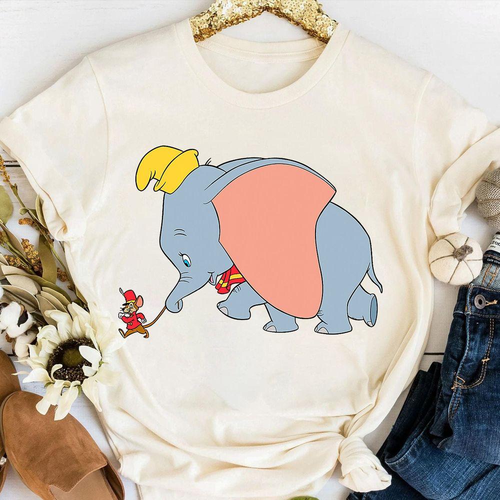 Dumbo And Timothy Q Mouse Walking Shirt
