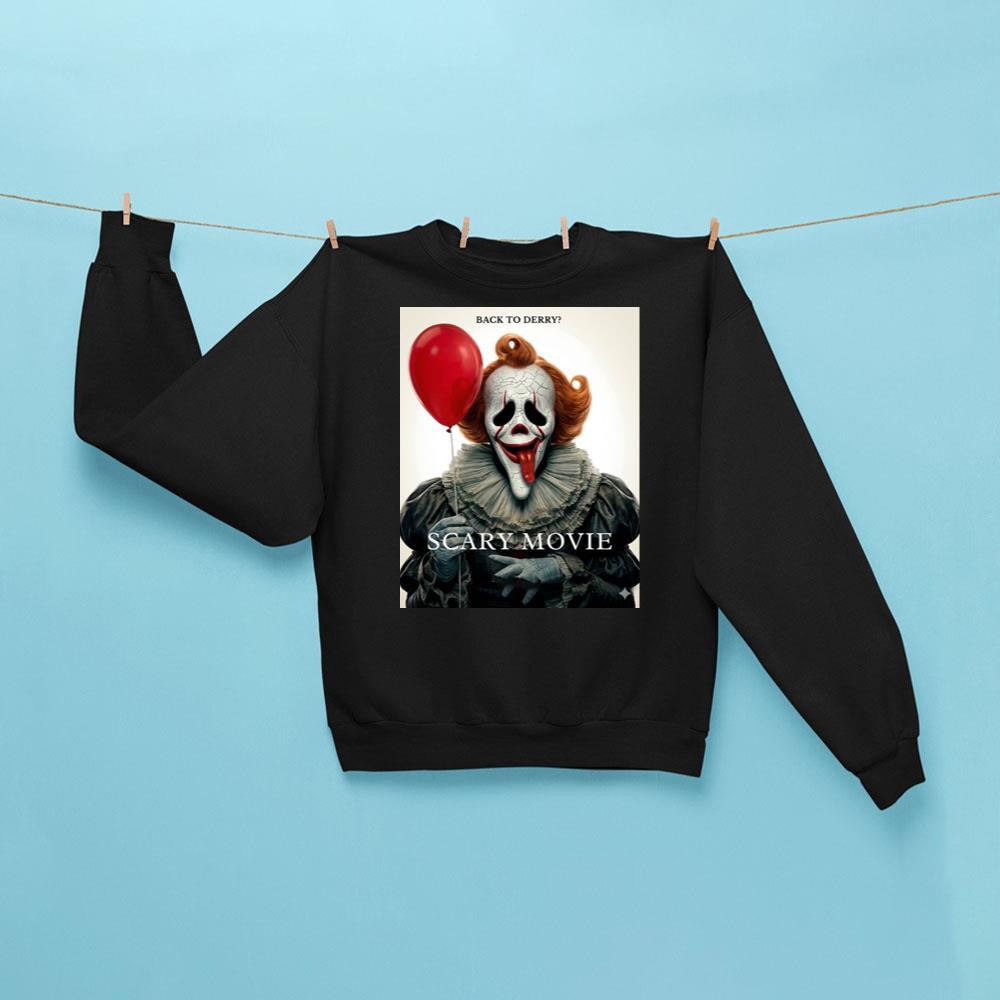 Art Back To Derry Scary Movie Shirt Art Back To Derry Scary Movie Shirt