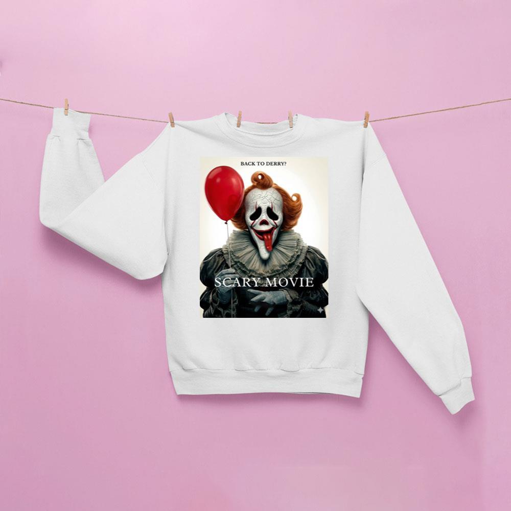 Art Back To Derry Scary Movie Shirt Art Back To Derry Scary Movie Shirt