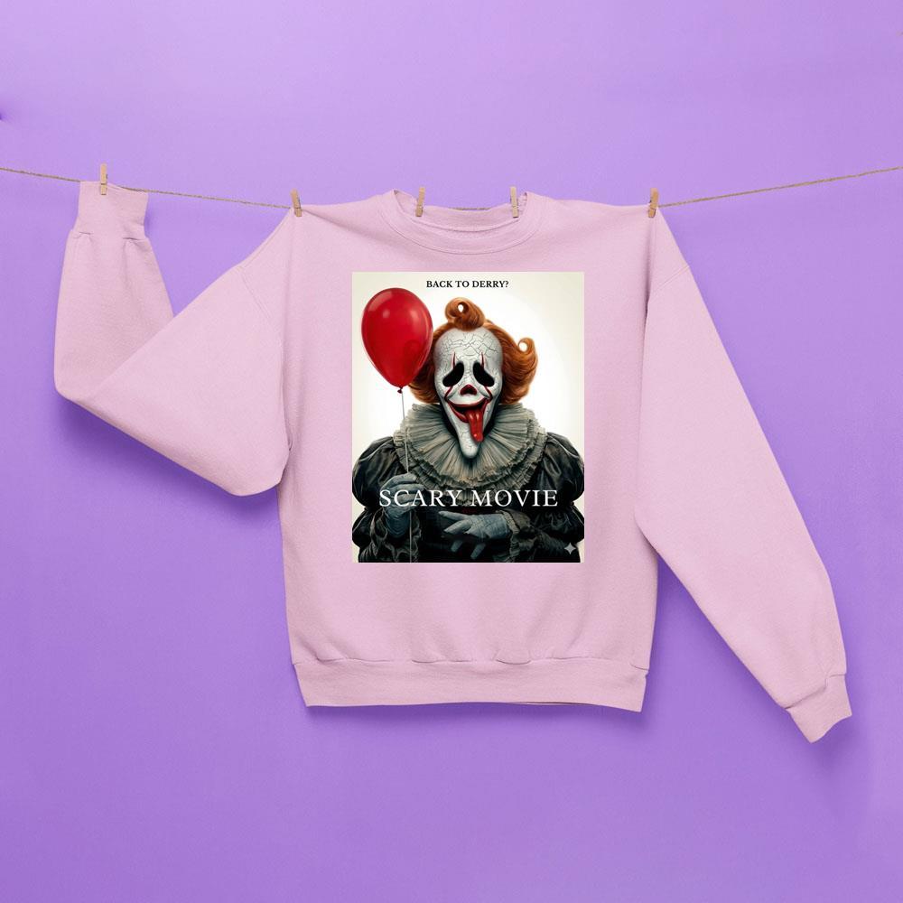 Art Back To Derry Scary Movie Shirt Art Back To Derry Scary Movie Shirt