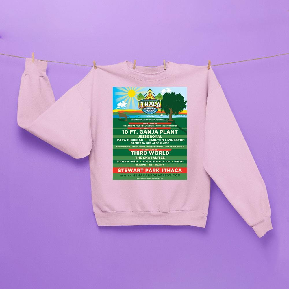Ithaca Reggae Fest 2026 Shirt Ithaca Reggae Fest 2026 Shirt