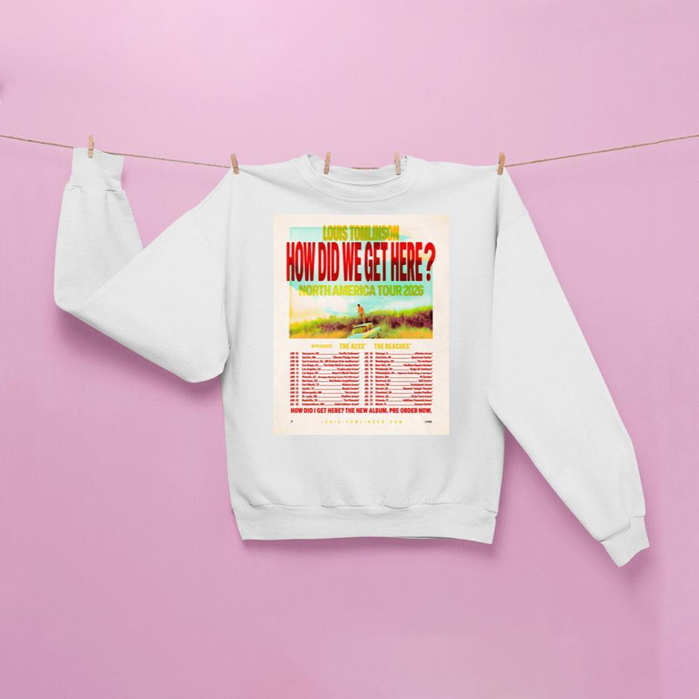 Louis Tomlinson How Did I Get Here North America Tour 2026 Apparel Louis Tomlinson How Did I Get Here North America Tour 2026 Apparel