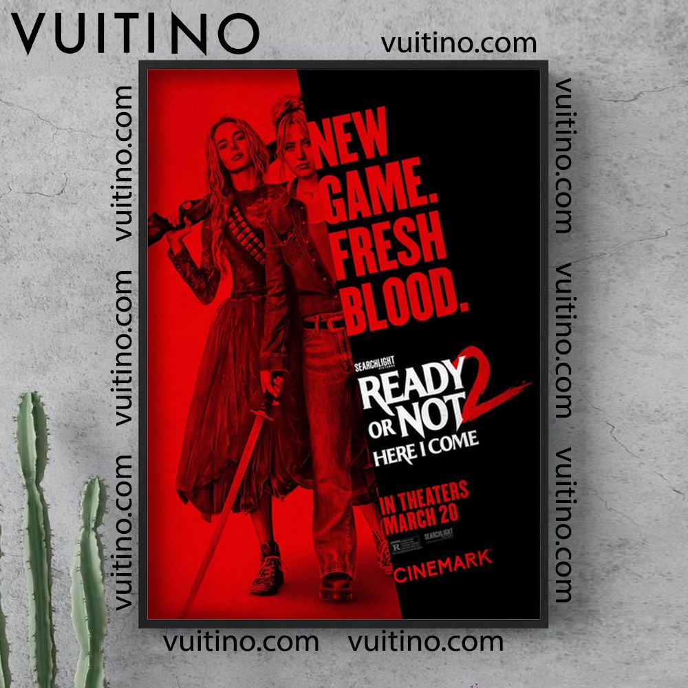 Ready Or Not 2 Here I Come 2026 3 Vertical Poster No Frame Ready Or Not 2 Here I Come 2026 3 Vertical Poster No Frame