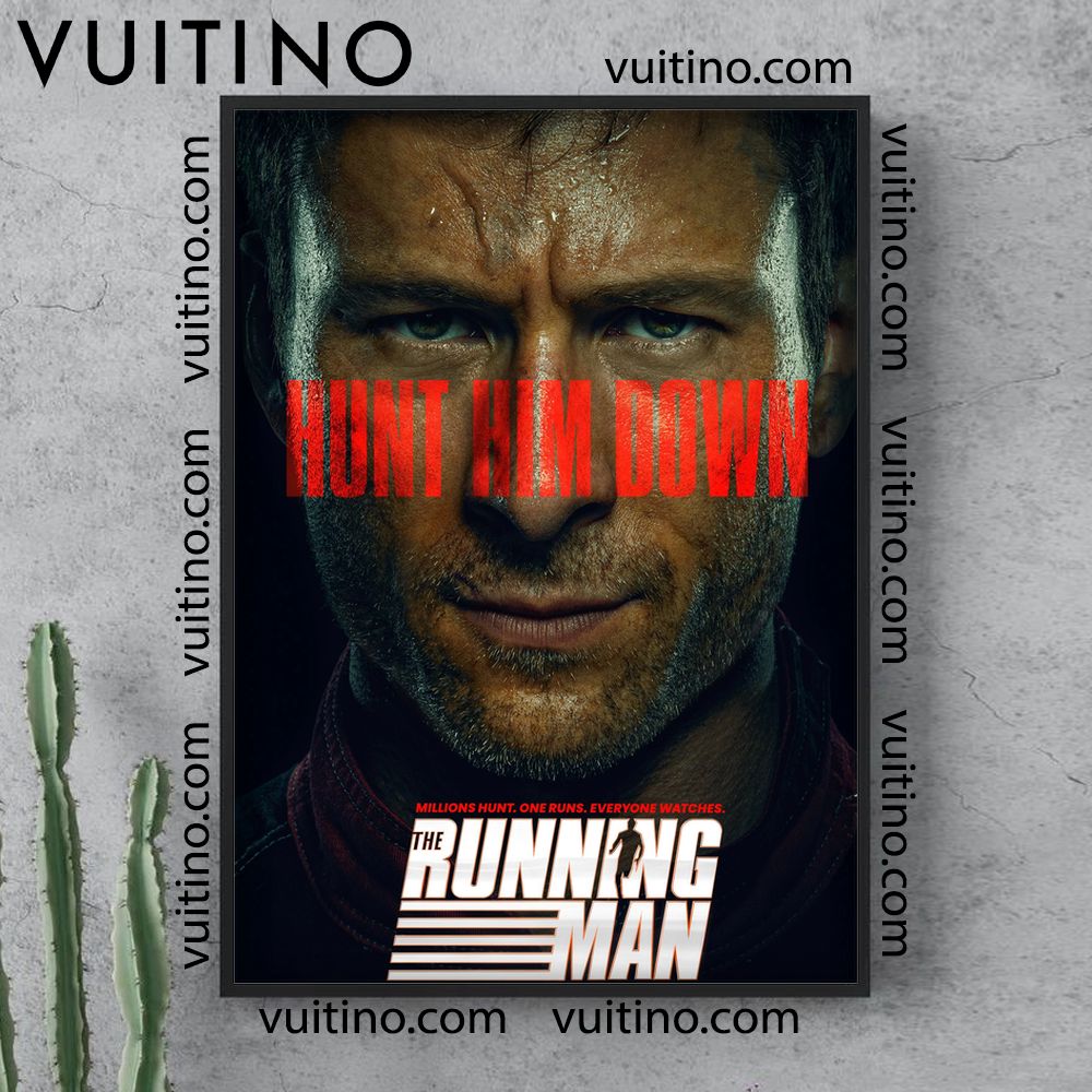 The Running Man 2025 Vertical Poster No Frame The Running Man 2025 Vertical Poster No Frame