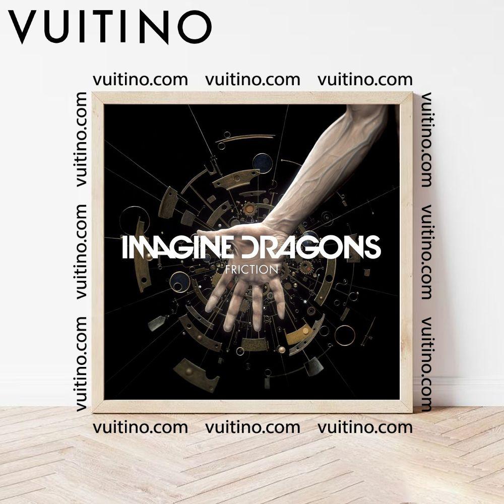 Imagine Dragons Friction Square Poster No Frame