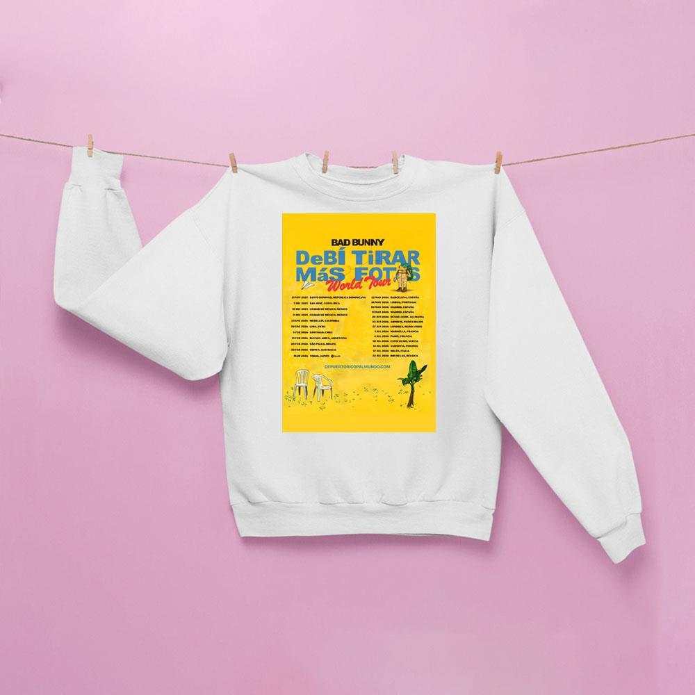 Bad Bunny Debi De Tirar Mas Fotos World Tour 2026 Dates Apparel Bad Bunny Debi De Tirar Mas Fotos World Tour 2026 Dates Apparel