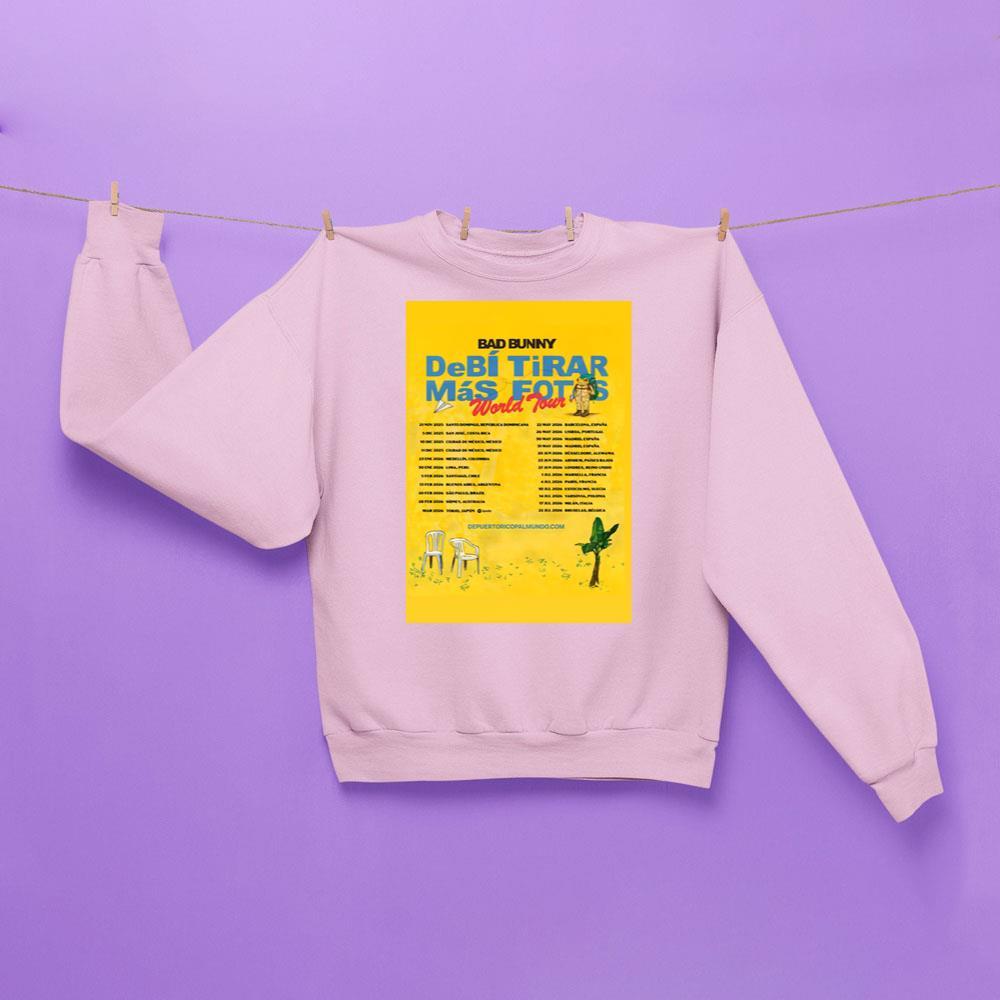 Bad Bunny Debi De Tirar Mas Fotos World Tour 2026 Dates Apparel Bad Bunny Debi De Tirar Mas Fotos World Tour 2026 Dates Apparel