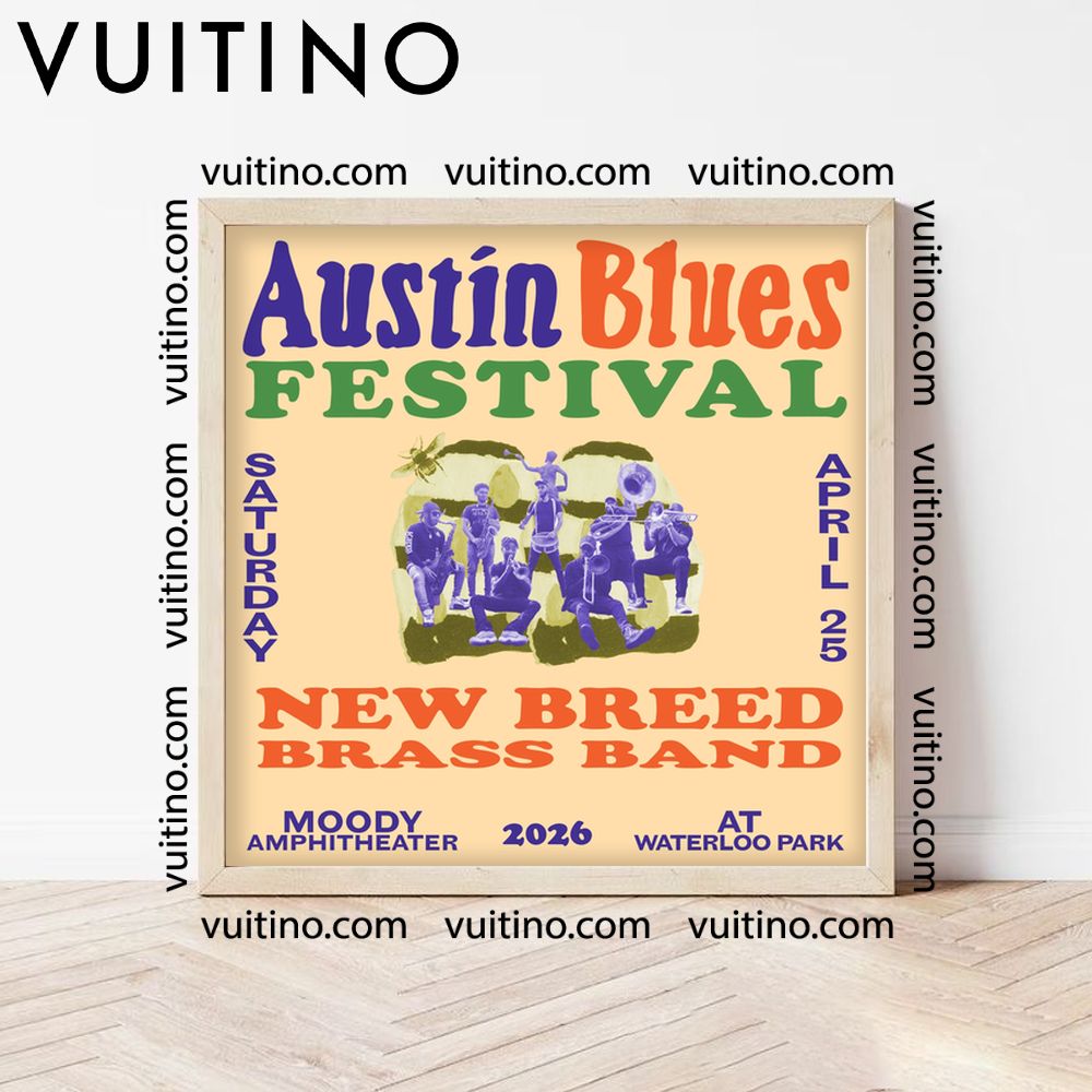Austin Blues Festival 2026 9 Poster (No Frame) Austin Blues Festival 2026 9 Poster (No Frame)