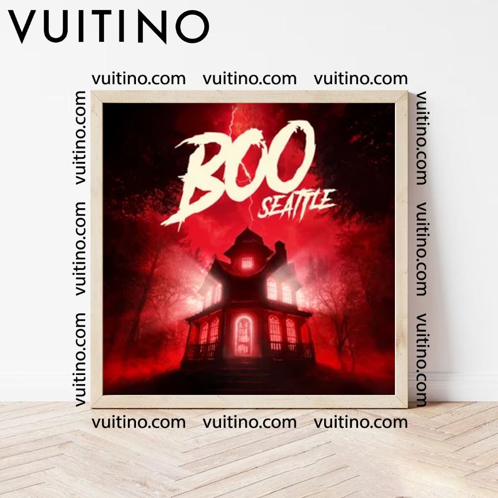Boo Seattle 2025 2 Square Poster No Frame Boo Seattle 2025 2 Square Poster No Frame