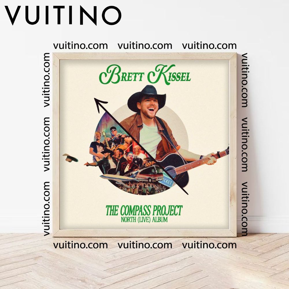 Brett Kissel The Compass Project 2 Square Poster No Frame Brett Kissel The Compass Project 2 Square Poster No Frame