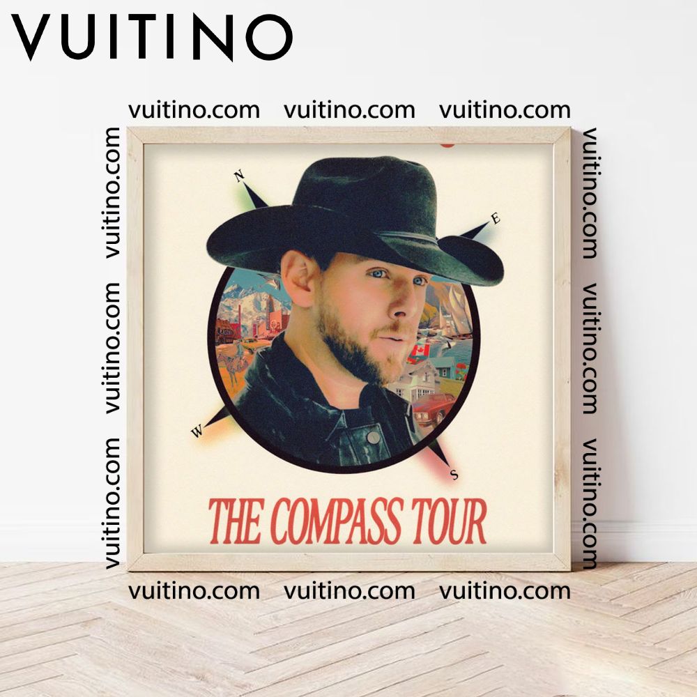 Brett Kissel The Compass Tour Square Poster No Frame Brett Kissel The Compass Tour Square Poster No Frame