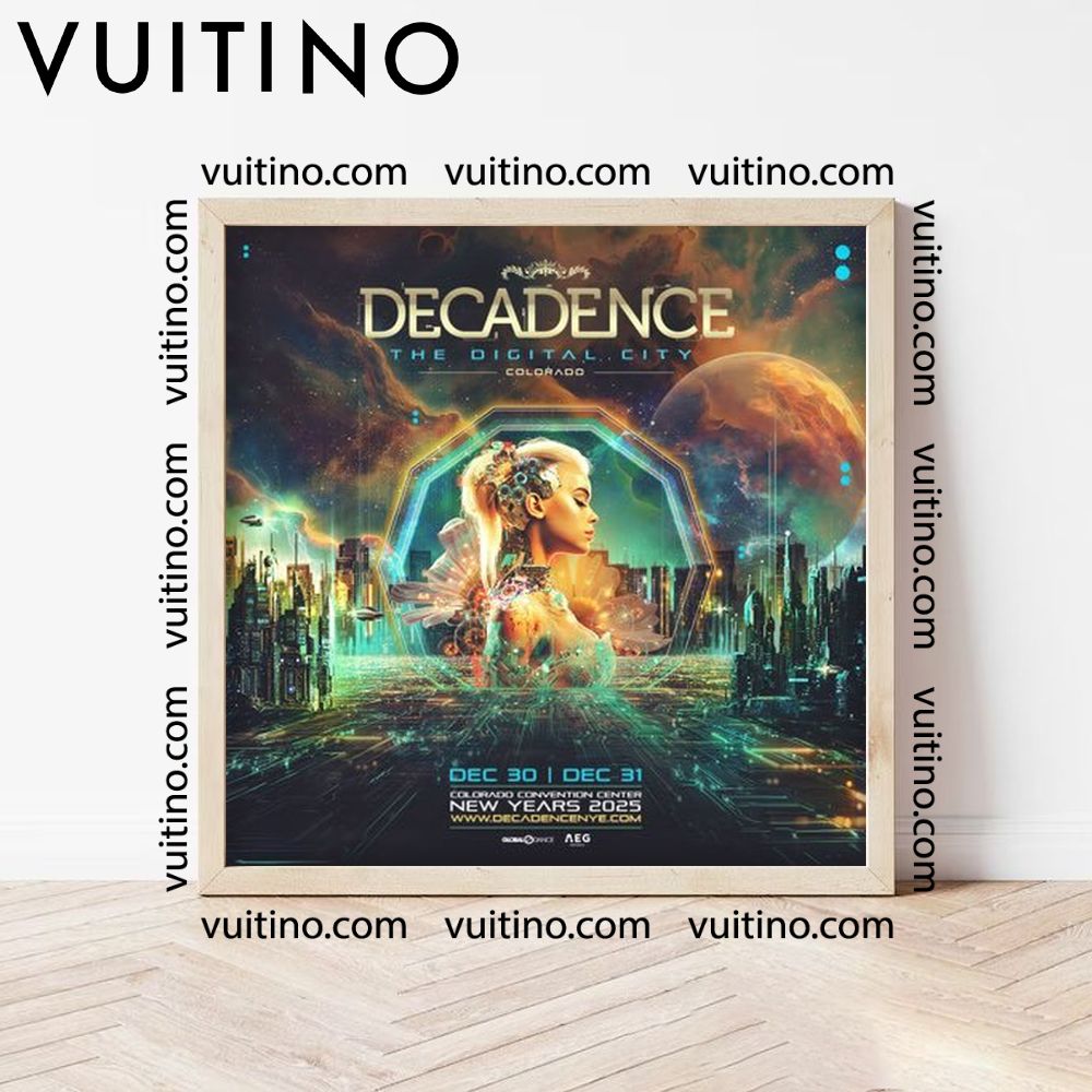 Decadence Colorado 2025 1 No Frame Square Poster Decadence Colorado 2025 1 No Frame Square Poster