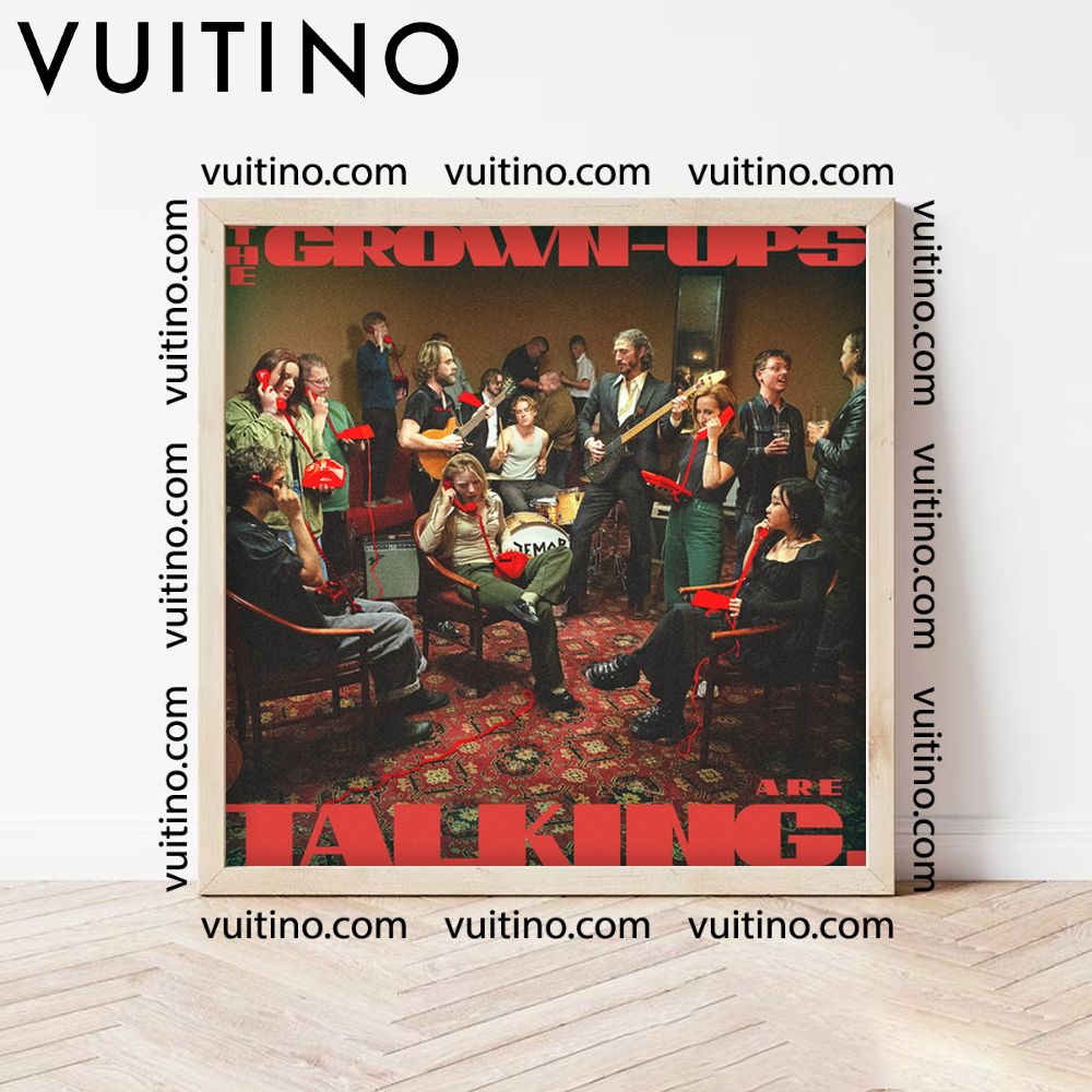 Demob Happy The Grown Ups Are Talking Square Poster No Frame Demob Happy The Grown Ups Are Talking Square Poster No Frame