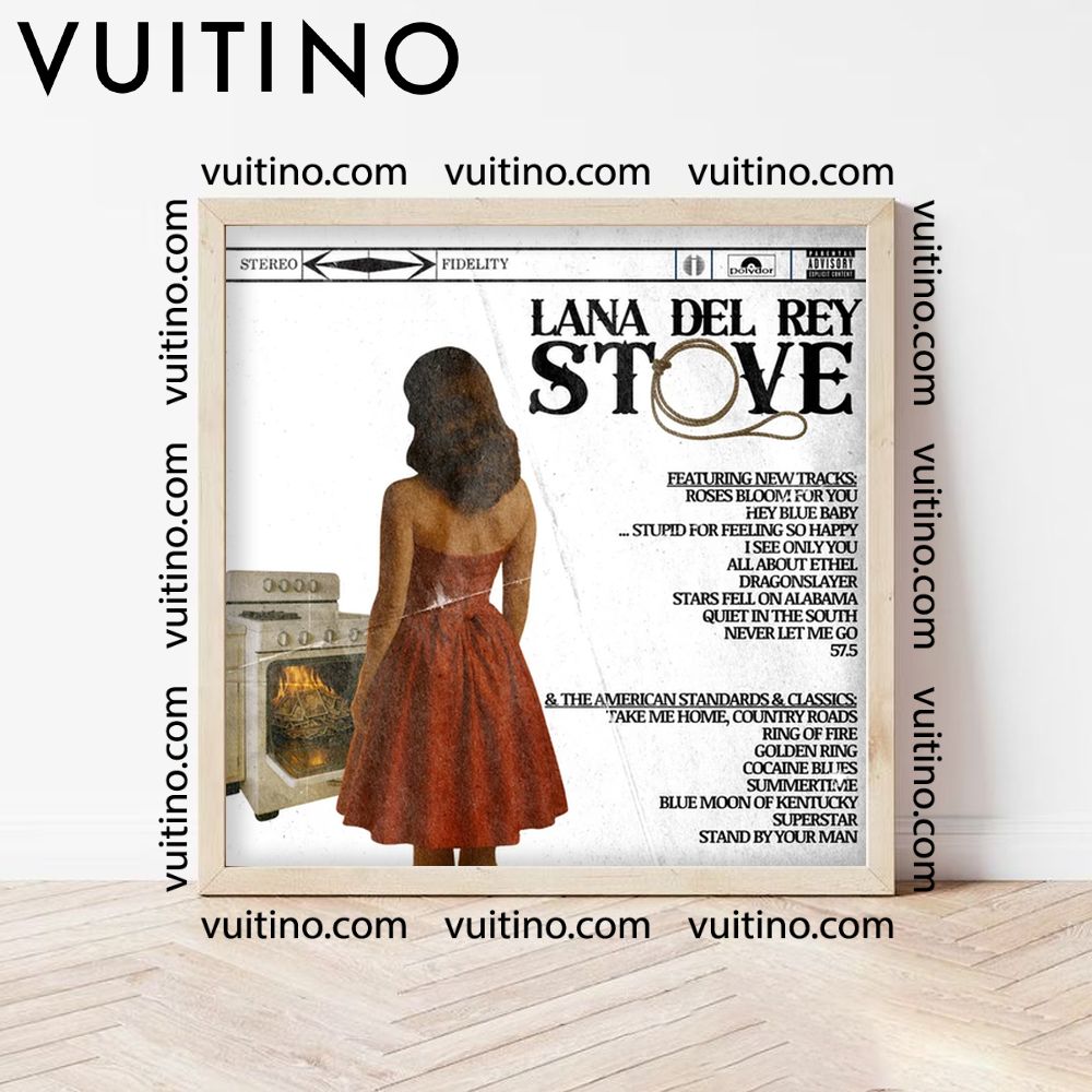 Lana Del Rey Stove No Frame Square Poster Lana Del Rey Stove No Frame Square Poster