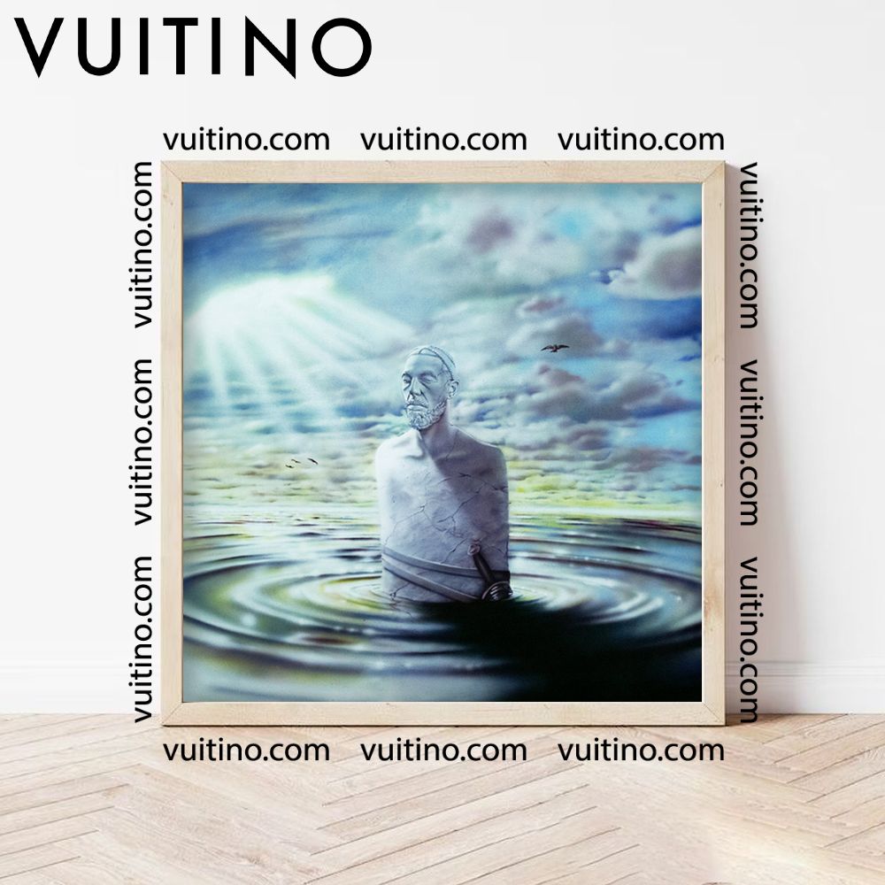 Navy Blue The Sword And The Soaring No Frame Square Poster Navy Blue The Sword And The Soaring No Frame Square Poster