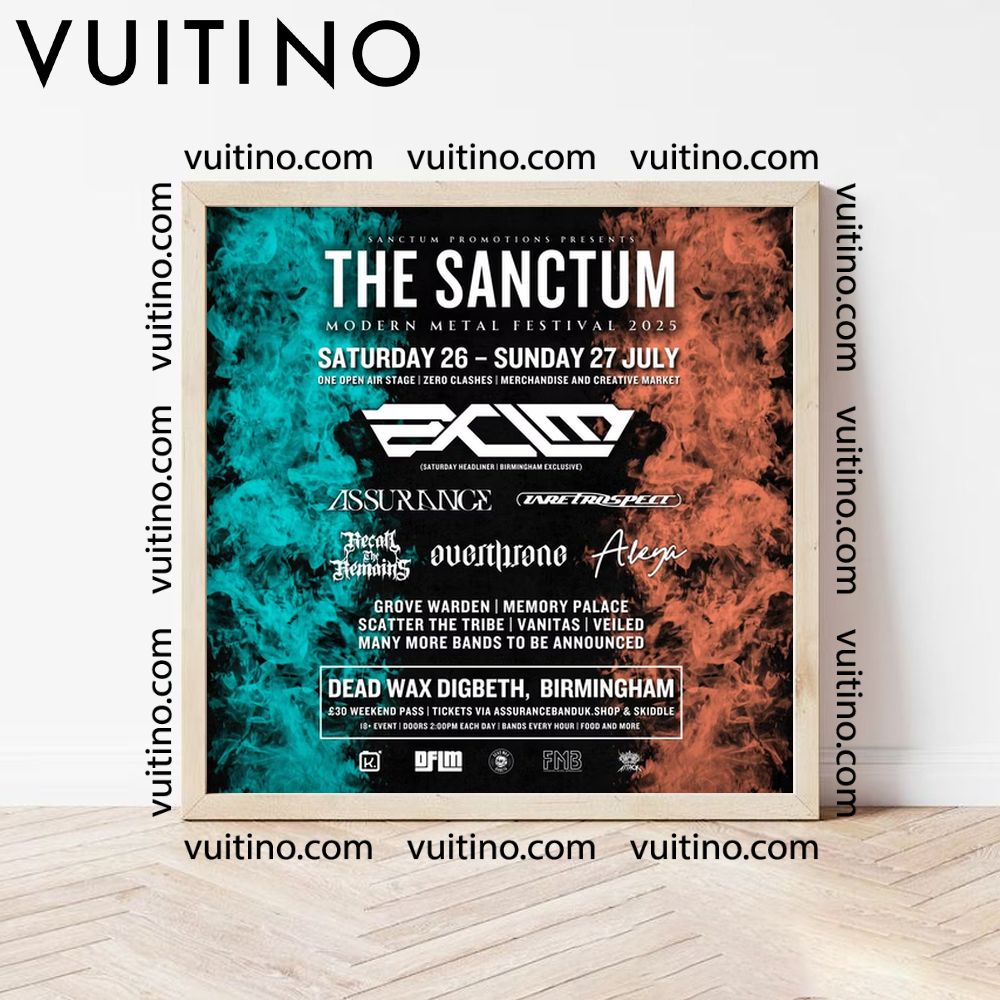 Sanctum Festival 2025 Square Poster No Frame Sanctum Festival 2025 Square Poster No Frame