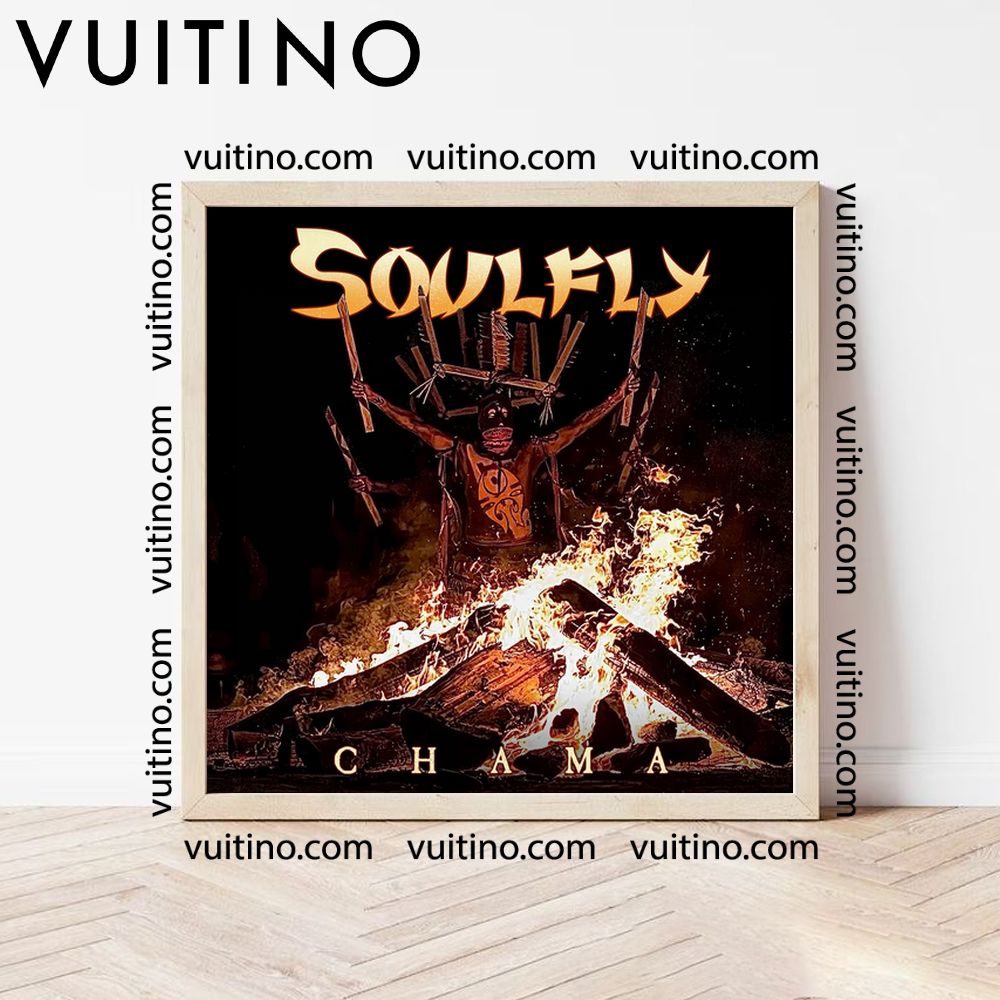 Soulfly Chama Album 2025 1 Poster (No Frame) Soulfly Chama Album 2025 1 Poster (No Frame)