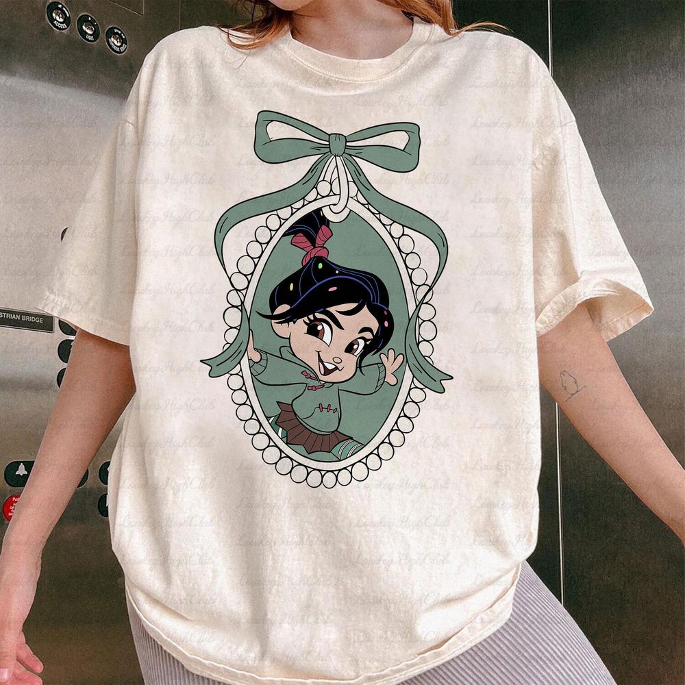 Coquette Vanellope Princess Girly Vuitino Shirt