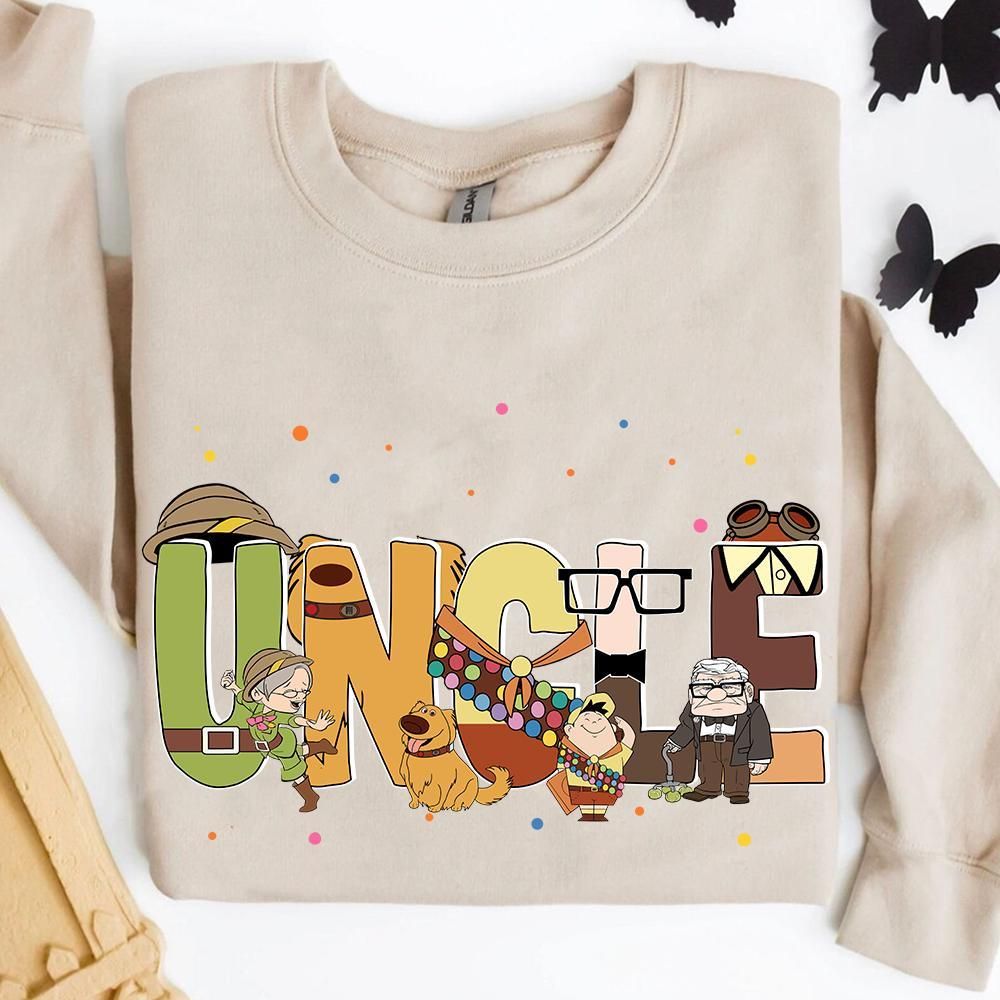 Custom Name Up Movie Vuitino Shirt