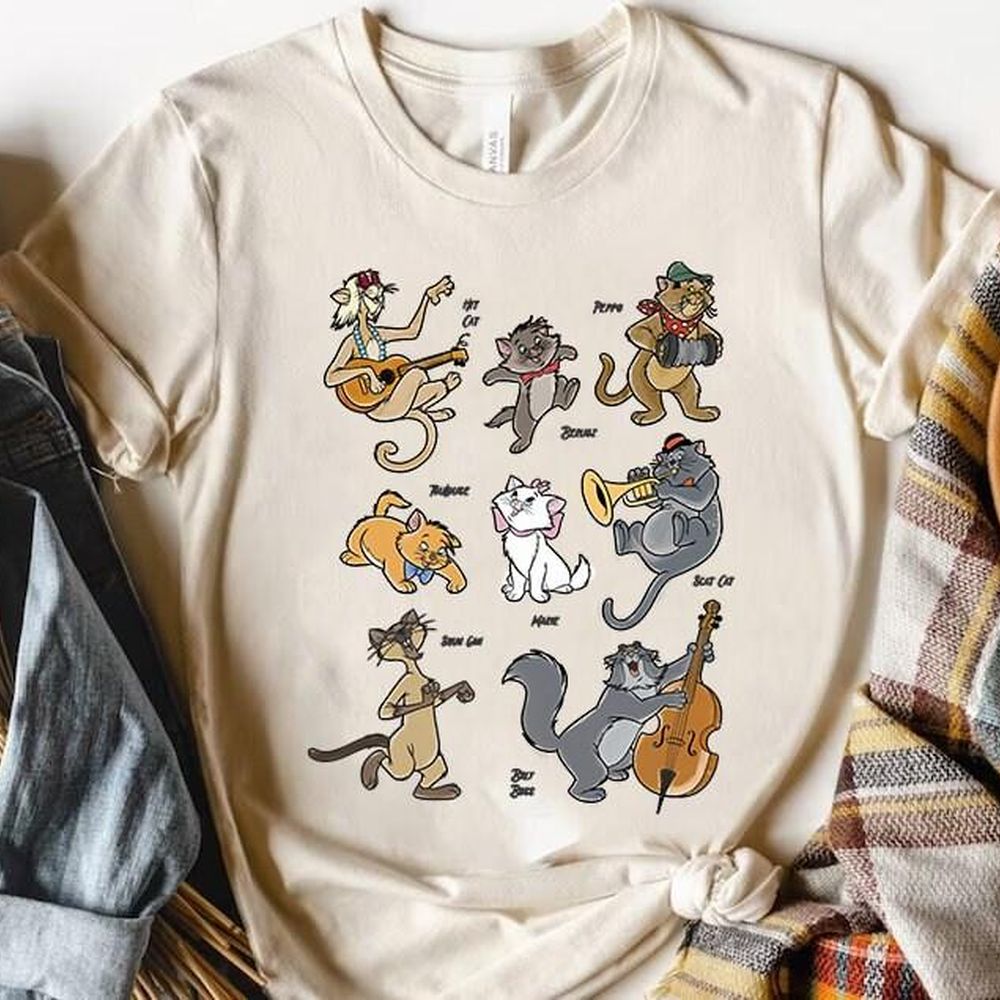 Cute Disney The Aristocats And The Alley Cats 2 Vuitino Merch