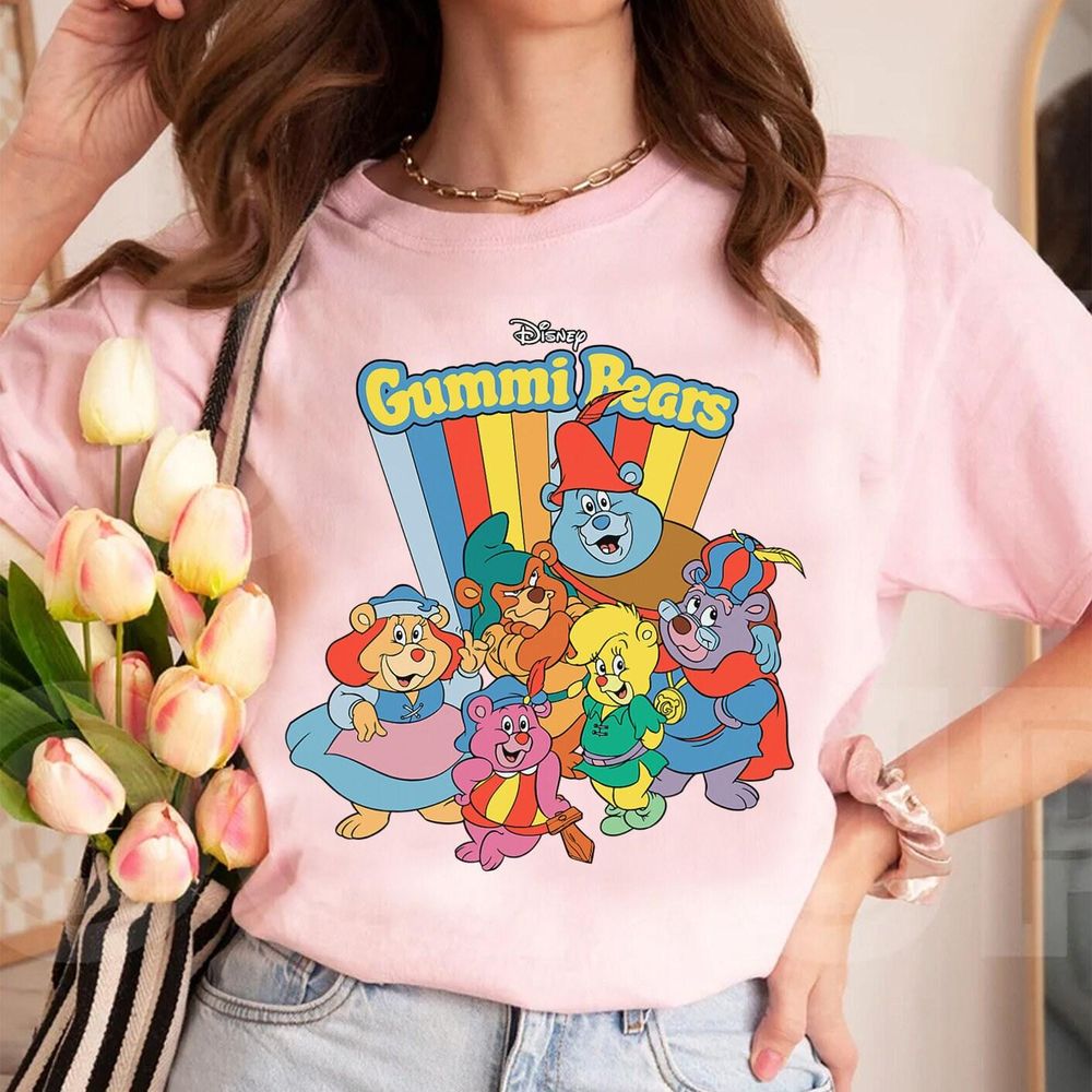 Disney Adventures Of The Gummi Bears Retro Vuitino Shirt