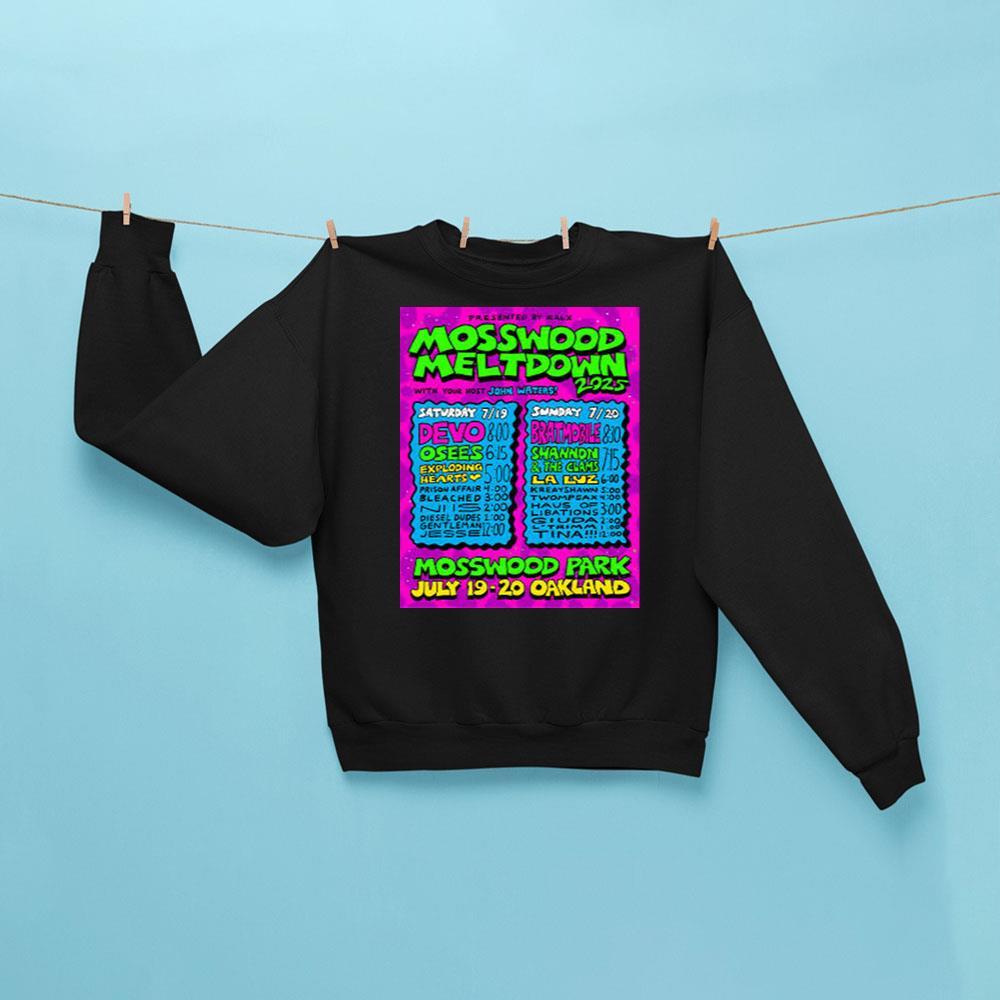 2 Mosswood Meltdown 2025 Apparel
