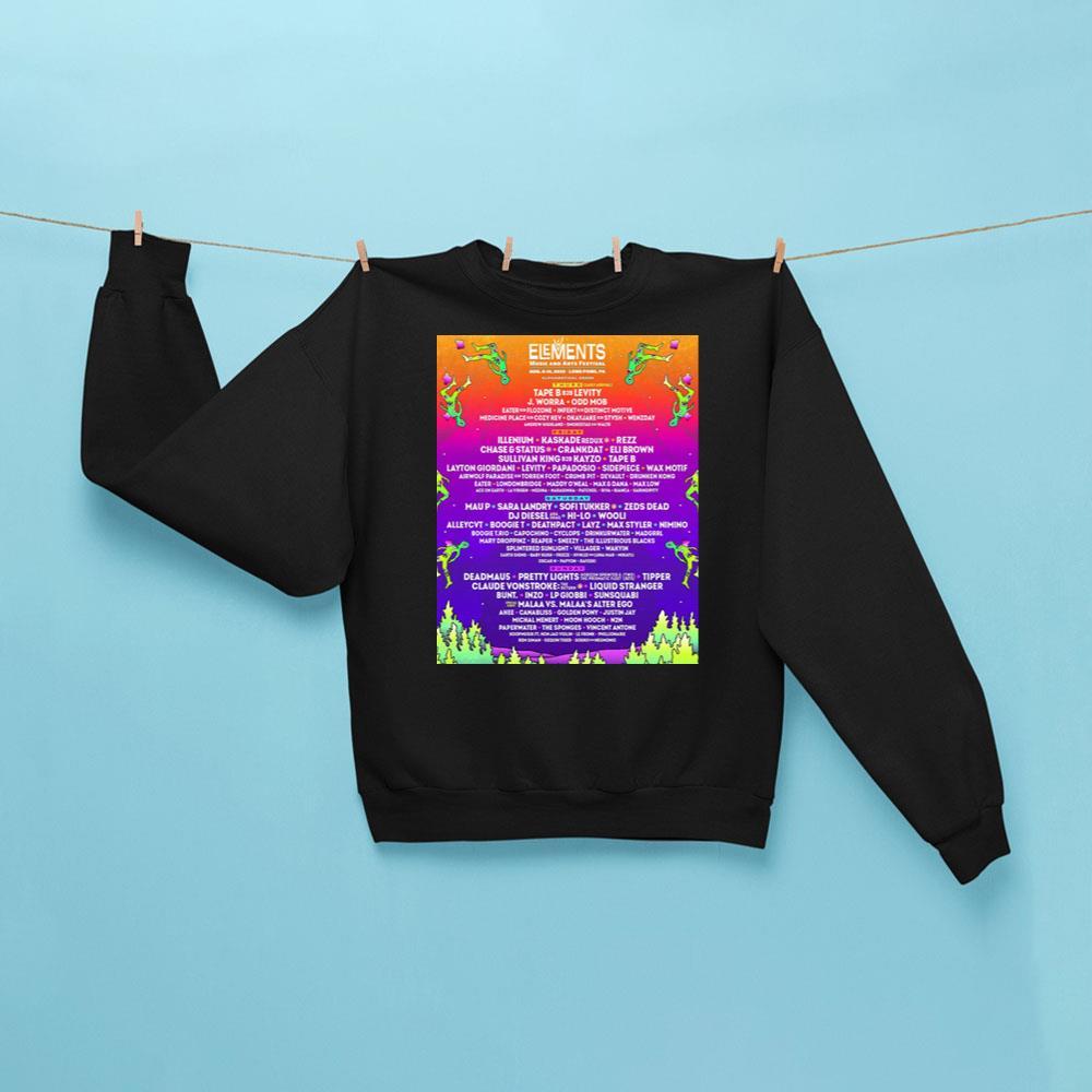 Elements Music Festival 2025 2 Merch