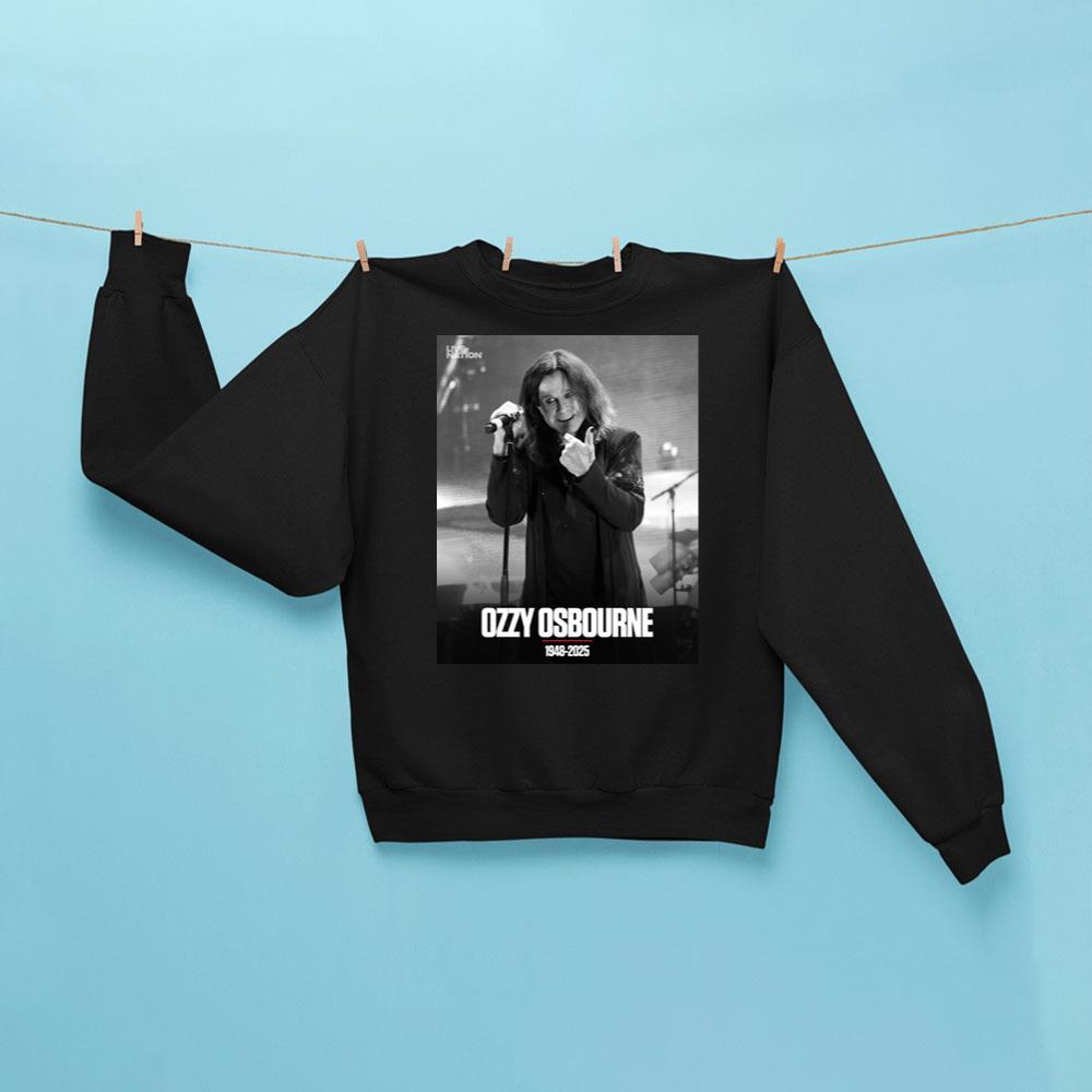 Ozzy Osbourne Rip 1948 2025 Ver 1 Shirt