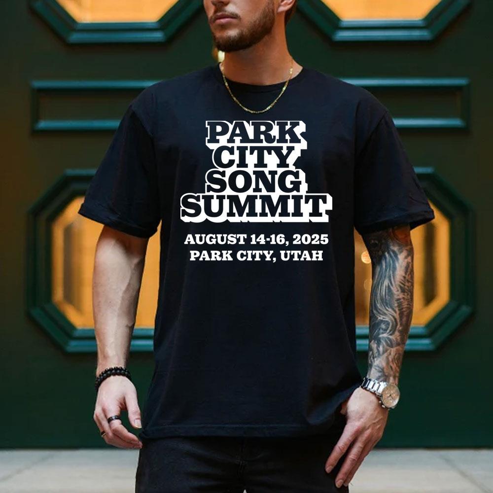 Park City Song Summit 2025 White Shirt