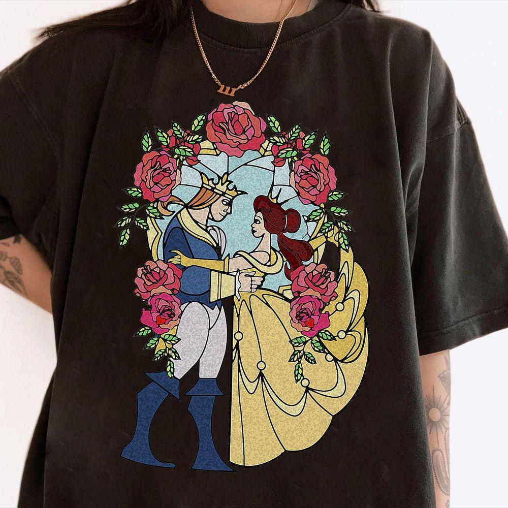 Beauty And The Beast Stained Glass Merch