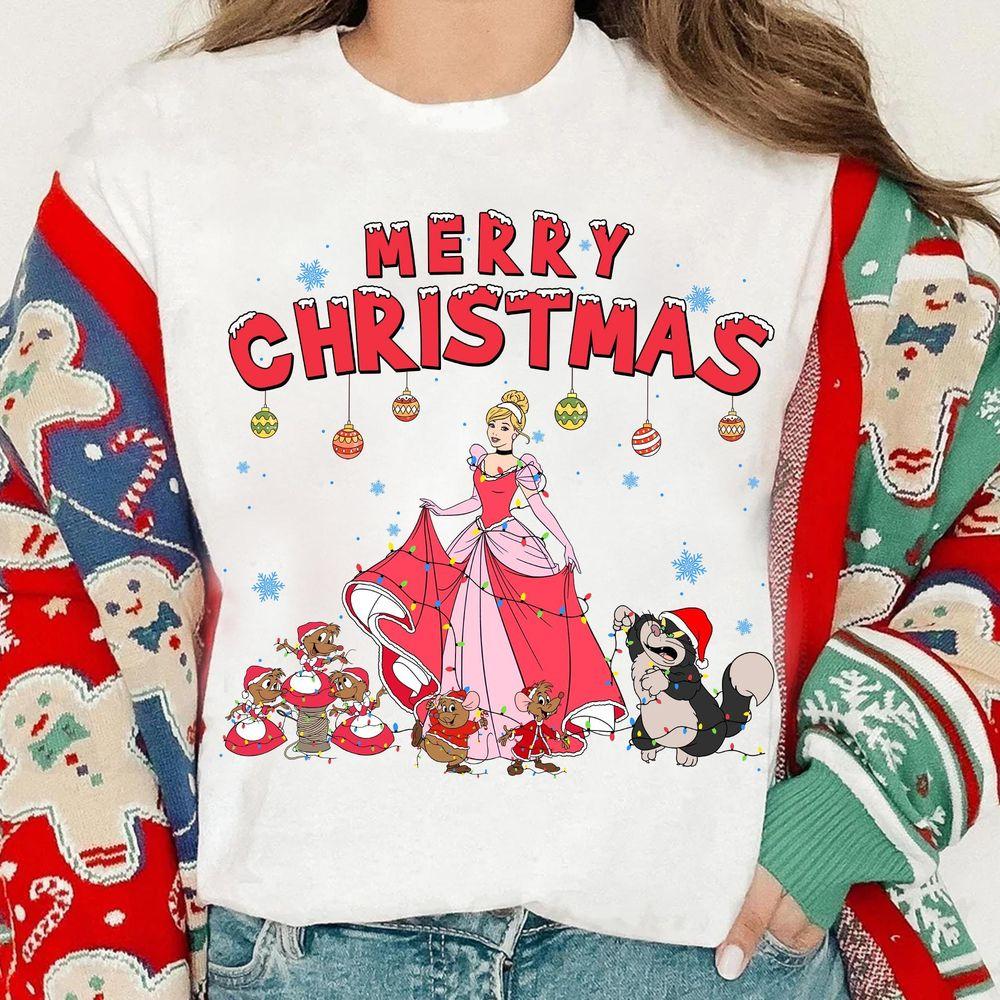 Cinderella Group Christmas Lights Merch
