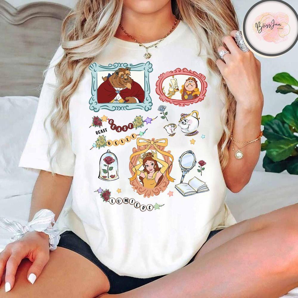 Coquette Bow Bracelets Beauty And The Beast Shirt