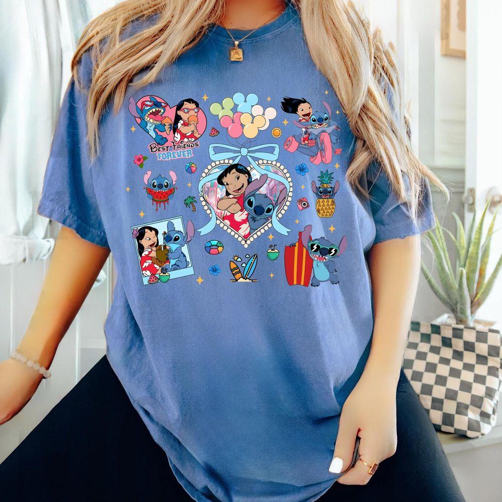 Coquette Bows Lilo And Stitch Apparel