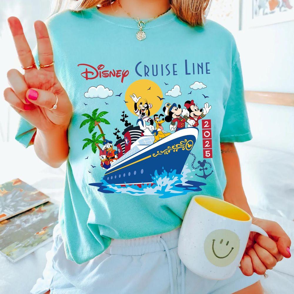 Cute Cruise Line Mickey And Friends Disney Cruise Shirt