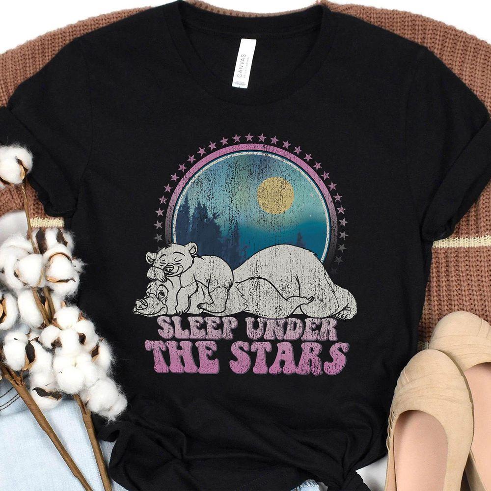 Disney Brother Bear Koda Kenai Sleep Under Stars Vintage Shirt