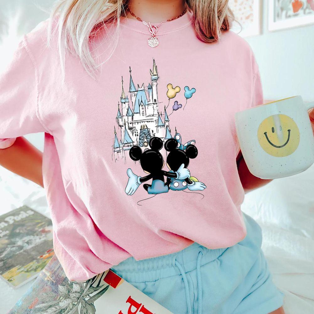 Disney Castle Mickey And Minnie Apparel