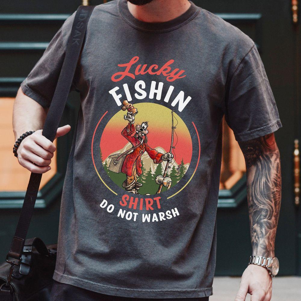 Disney Goofy Lucky Fishing Merch