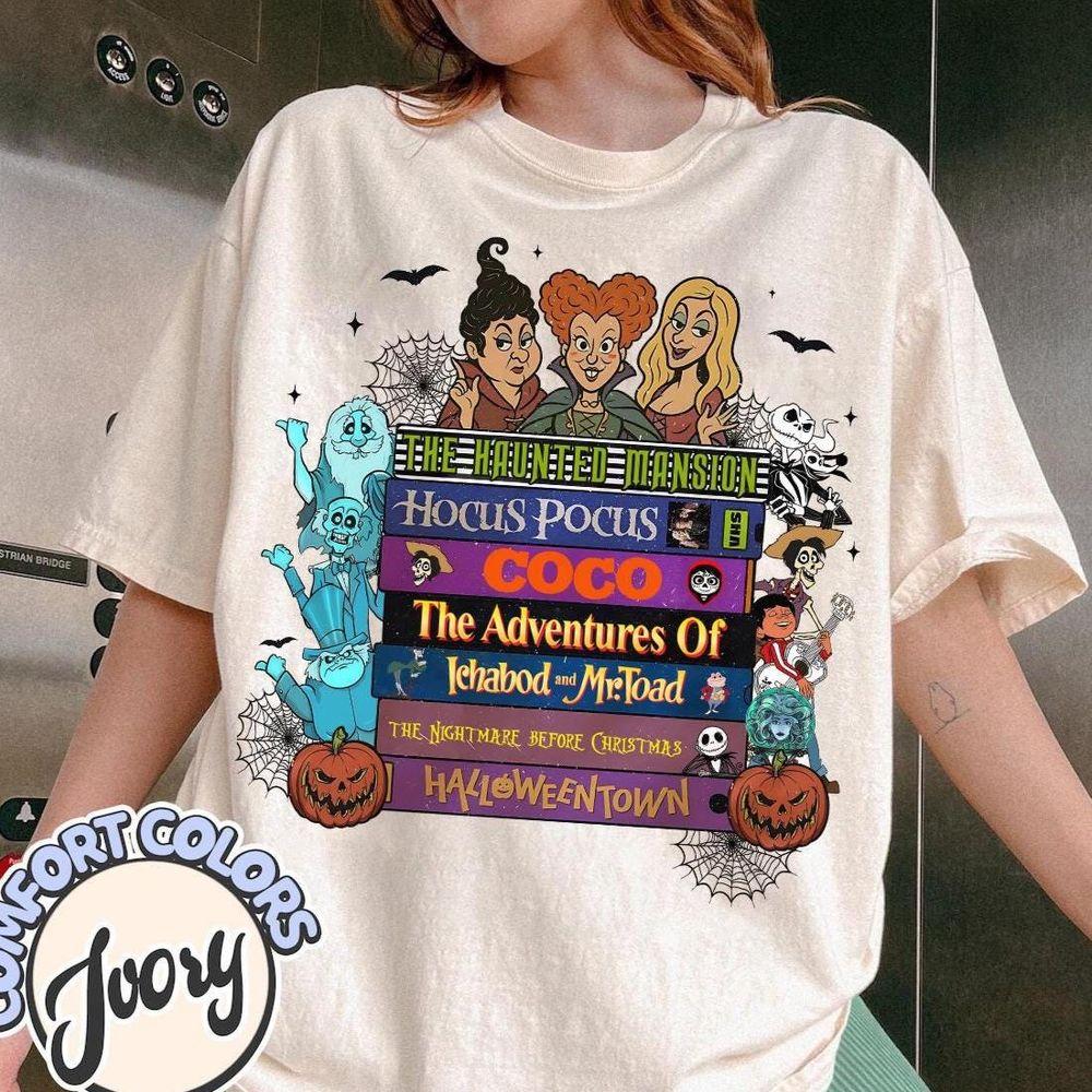 Disney Halloween Movie Vhs Tapes Shirt