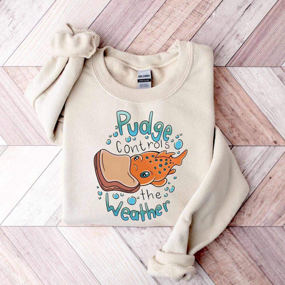 Disney Lilo And Stitch Pudge Controls The Weather Shirt